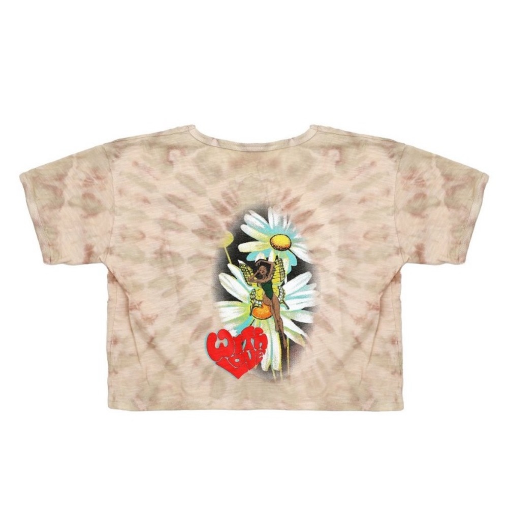 Boys lie flower girl tee
